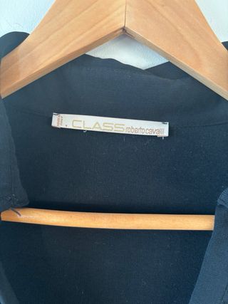 Camisa Roberto Cavalli Negra Talla XS