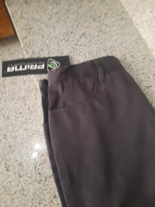 Pantalón de trabajo PRIMA Talla 46 Gris/Amarillo