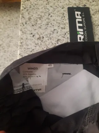 Pantalón de trabajo PRIMA Talla 46 Gris/Amarillo