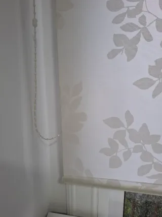 Estor enrollable estampado floral