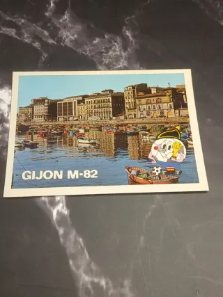 Lote Sporting Gijón España 82 - fútbol retro