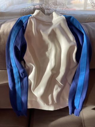 Sudadera Nike Blanca y Azul