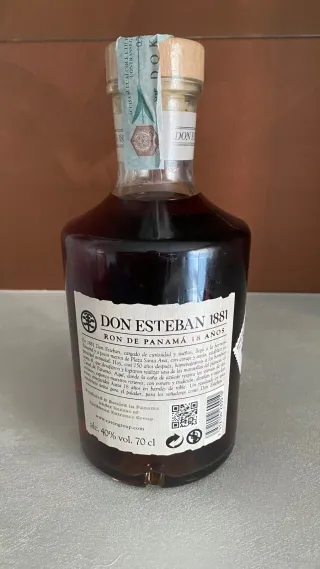 Don Esteban 1881 Añejo 18 Ron de Panama