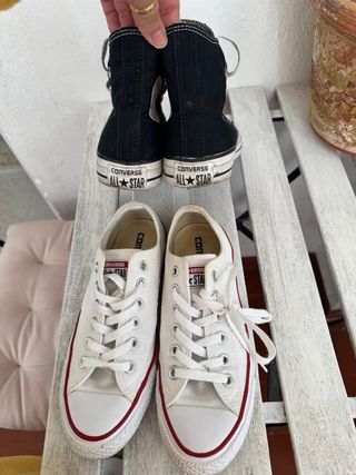 Converse Blancas y Negras