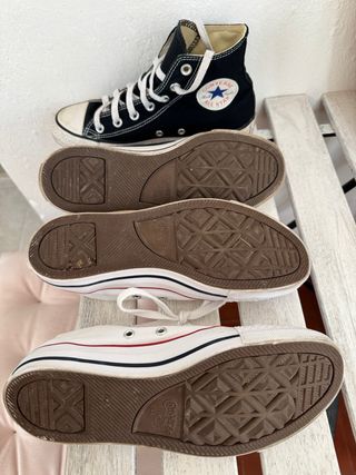 Converse Blancas y Negras