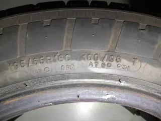 2 Michelin 195/65R16C