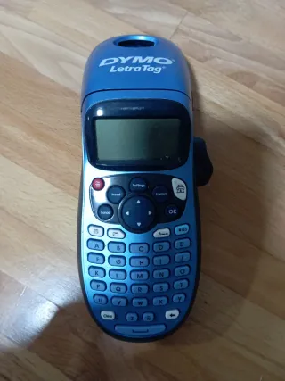 Máquina de etiquetas Dymo LetraTag azul