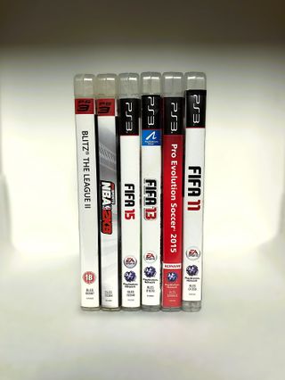 Lote Juegos PS3 Deportivos: FIFA, PES, NBA