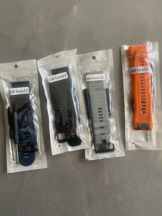 Correas Garmin Fenix 6X (4 unidades) 3 hr