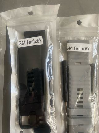 Correas Garmin Fenix 6X (4 unidades) 3 hr