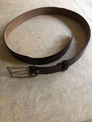 Cinturón Lottusse Piel Burdeos Talla 90