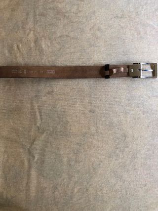 Cinturón Lottusse Piel Burdeos Talla 90