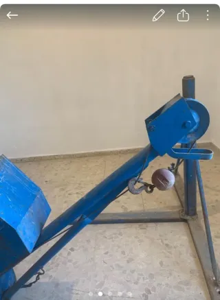 Winche de obra a gasolina 300kg