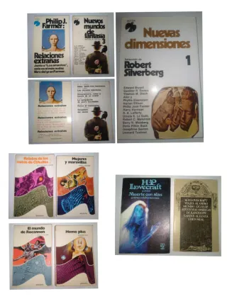 9 LIBROS DE CIENCIA FICCIÓN, FANTASÍA Y TERROR.