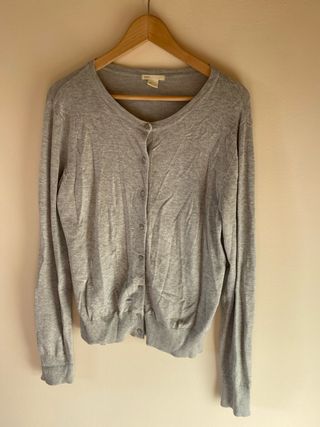 Jersey H&M botones gris Talla L