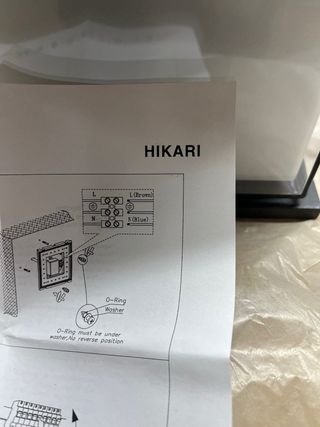 Foco led exterior Faro Negro modelo HIKARI