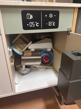 Cocina infantil de madera