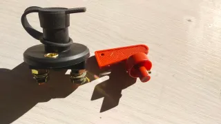 Interruptor de batería y llave