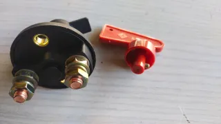 Interruptor de batería y llave