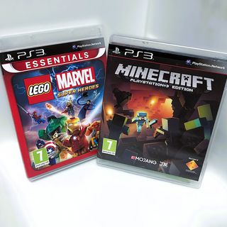 Giochi PS3 LEGO Marvel e Minecraft