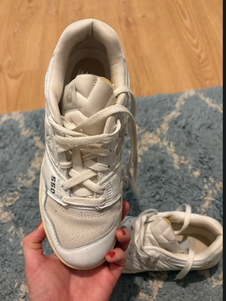 Tênis New Balance 550 Bege e Branco