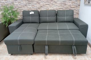 Sofá Cama, Cómodo, Chaiselong. Elegante. ¡OFERTA!