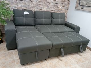 Sofá Cama, Cómodo, Chaiselong. Elegante. ¡OFERTA!