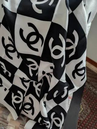 Foulard vintage seta 90 x 90