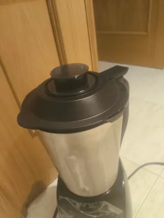 Batidora de vaso con función cocción