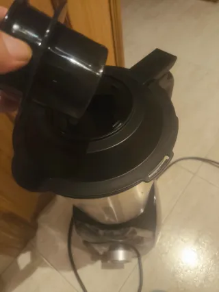 Batidora de vaso con función cocción