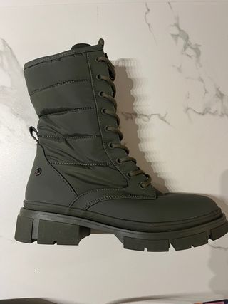Botas militares verdes
