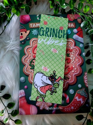 Marcapáginas Grinch Navideño