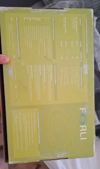 Zapatos Seguridad Forli Denver Talla 45