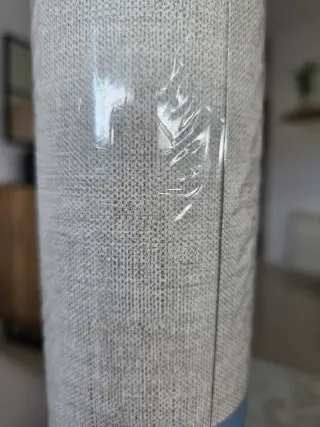 Papel pintado textil beige