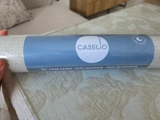 Papel pintado textil beige