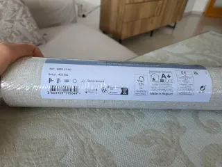 Papel pintado textil beige