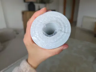 Papel pintado textil beige