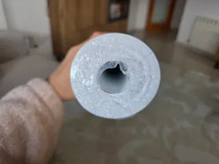 Papel pintado textil beige