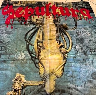 Sepultura Chaos A.D. vintage 90s