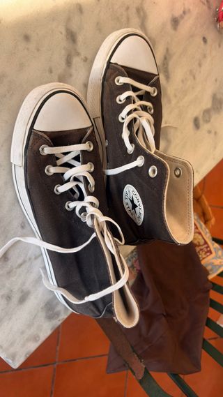 Converse All Star Botas Negras Talla 38