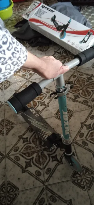 Patinete infantil 2 ruedas 5+ años 50kg