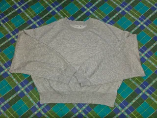 Felpa donna grigia taglia M