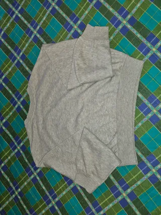 Felpa donna grigia taglia M