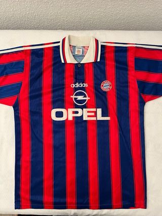 Camiseta Bayern Múnich 1995-1996 Adidas