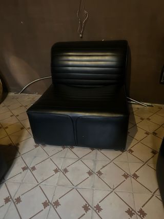 Set di 4 poltrone vintage + tavolino