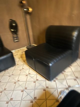 Set di 4 poltrone vintage + tavolino