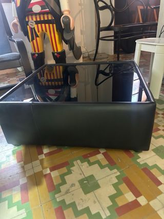 Set di 4 poltrone vintage + tavolino