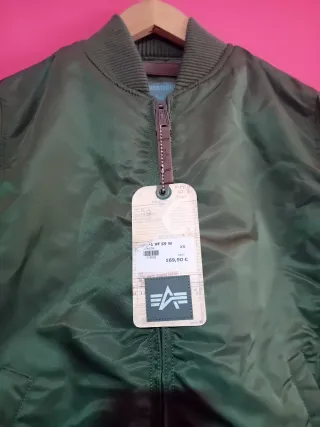 Chaqueta Bomber Alpha Industries Talla XS