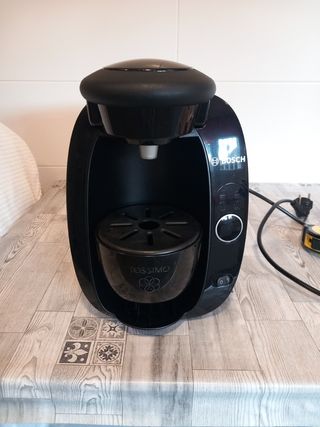 Cafetera Tassimo Bosch Negra