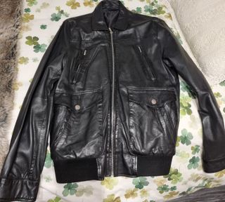 Cazadora Cuero Purificación García Talla S